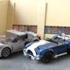Illustration for article titled This Cool Fan-Made LEGO Iron Man Garage Has Some Great Models Of The Audi R8 And AC Cobra, Too